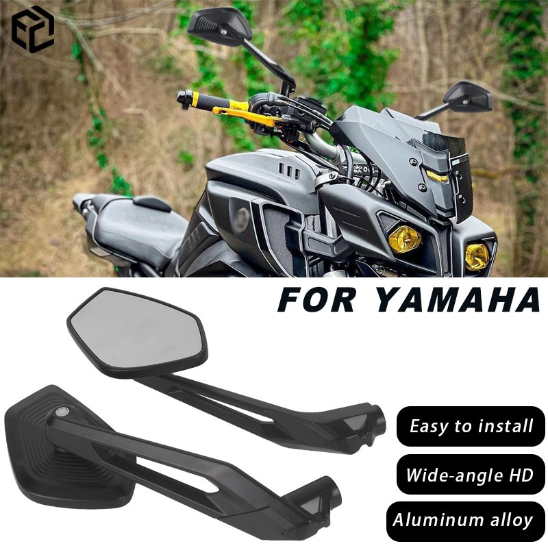 刀鋒後視鏡 機車後照鏡 適用於YAMAHA NMAX 125 155 MT09 MT07 XMAX300 MT03 XS