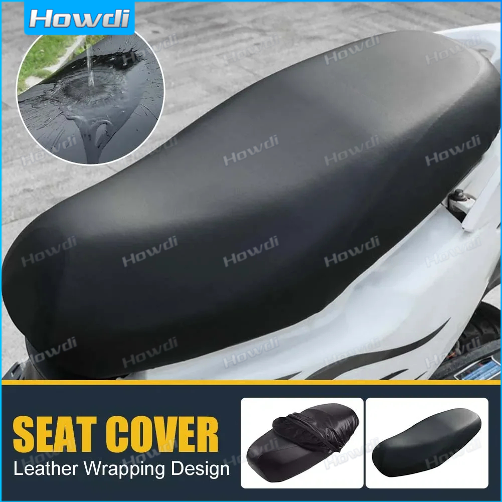 機車 座套防水座墊皮革保護套適用於 大多數 機車 電動滑板車 的防晒套
