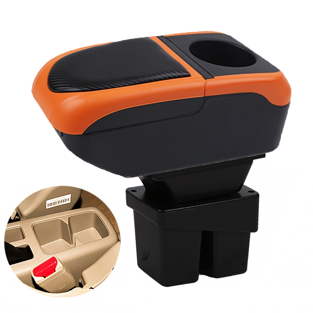 汽車 Honda City 03-08 GD8 ArmRest Box 中控台儲物肘托臂帶手機充電 USB 接口杯架扶手