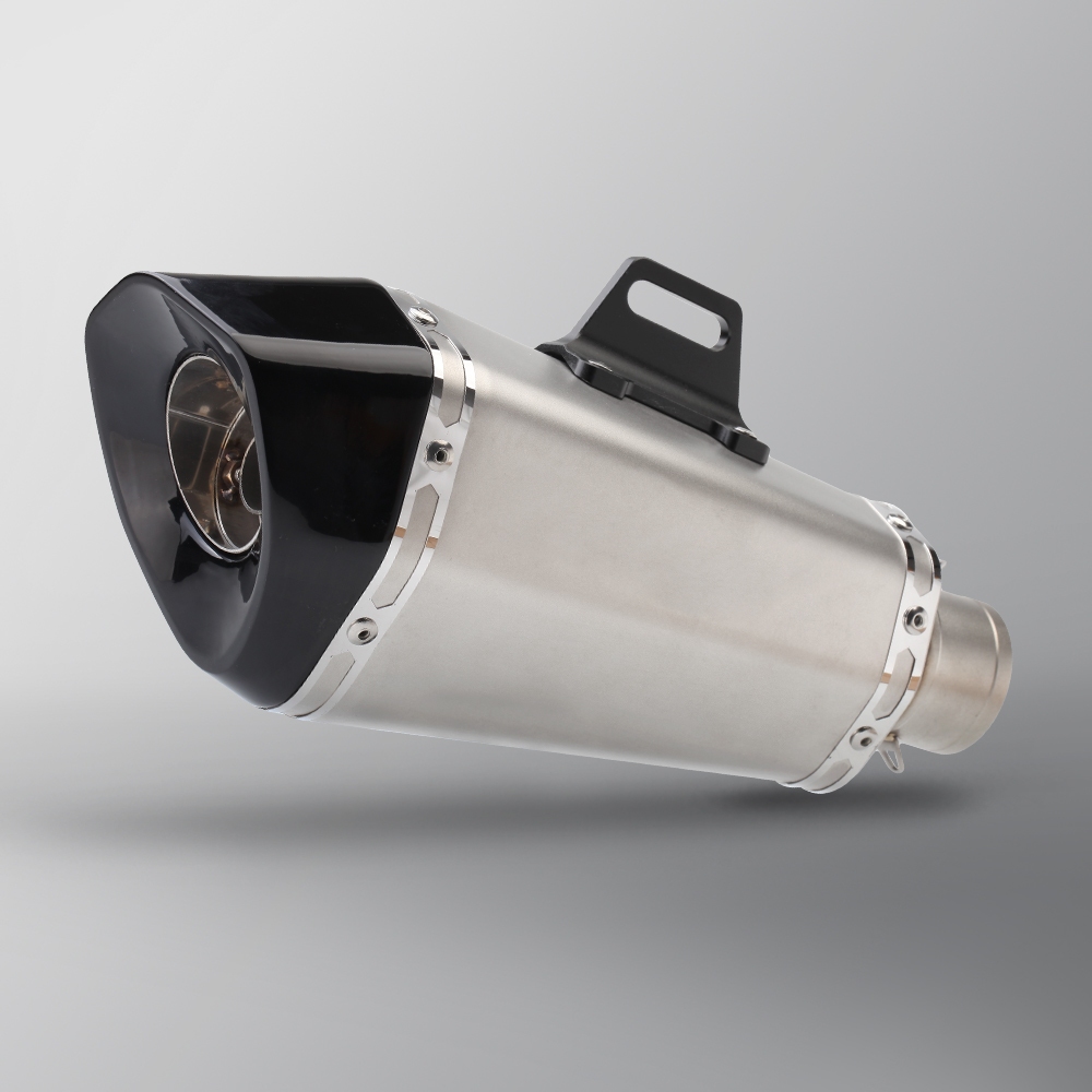 摩托車 Akrapovic 排氣管改裝摩托車 51mm 消音器適用於 pcx nmax aerox z400 z250