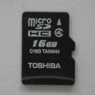 Toshiba(東芝) 16GB Micro SDHC/TF 存儲卡 class 4