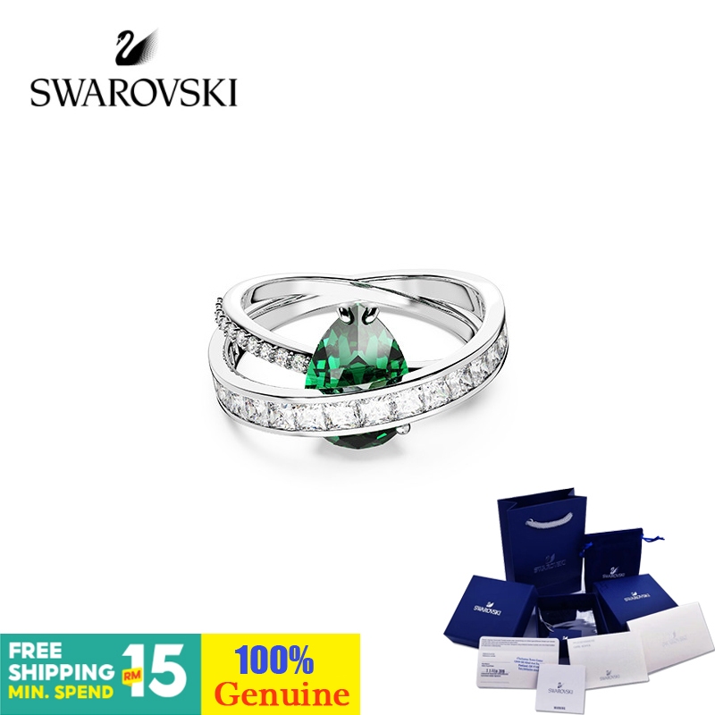Swarovsk 戒指 施華洛世奇 現貨 Hyperbola 環形水晶 水晶戒指 銀戒指 戒指鑽石 珠寶戒指