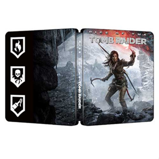 古墓奇兵：崛起 遊戲鐵盒 Rise of the Tomb Raider Steelbook PS4/PS5