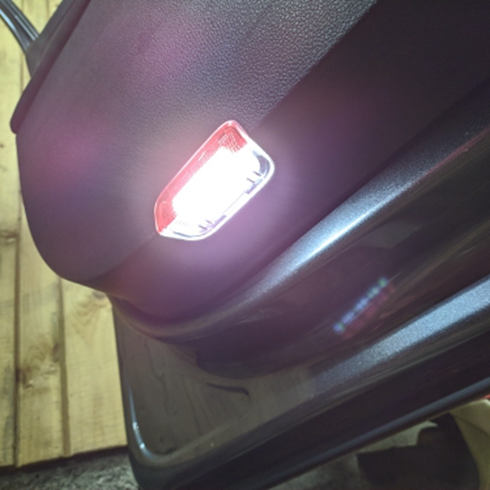Volkswagen福斯Golf MK5 6 7 7.5車門燈T-ROC Sharan迎賓燈LED高亮