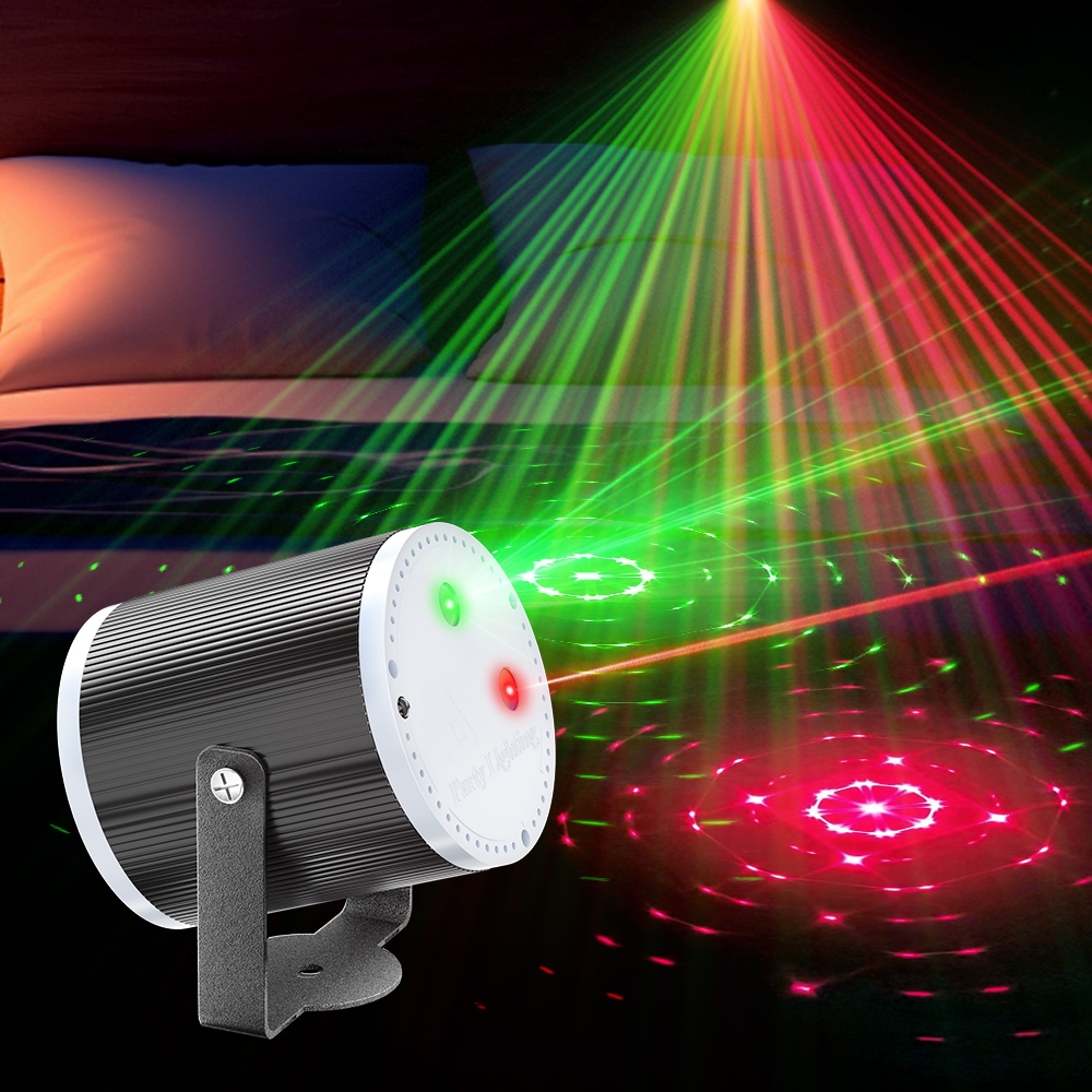 32個新模式led激光投影儀dj RBG激光效果適用於舞台KTV迪斯科大廳
