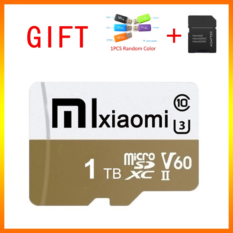 XIAOMI 小米 SD 存儲卡 512GB、1tb、16GB、32GB、128GB、SD/TF 閃存卡兼容手機和電腦