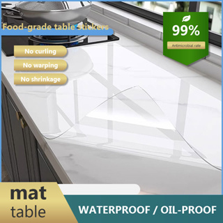 廚房大理石檯面保護膜家具桌墊耐熱防水防油透明桌面貼