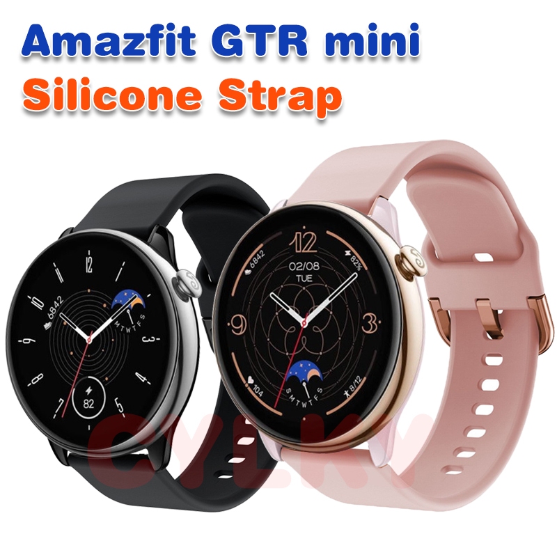 適用於 Amazfit GTR 迷你錶帶矽膠運動時尚潮流錶帶
