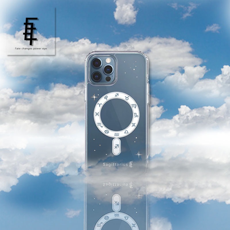 Fate changes power eye客製化星座十二星座手機殼(免運) 情侶手機殼 適用 iphone 15 pr