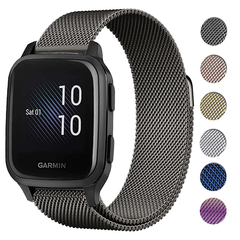 Garmin Vivomove 金屬錶帶 2 Plus / Venu Sq / Venu / Vivoactive 3