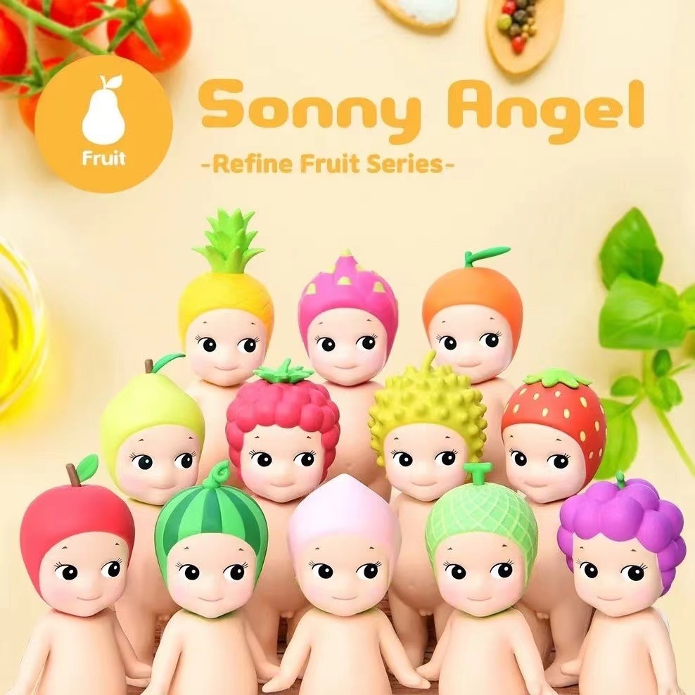 sonny angel 新版水果系列盲盒榴蓮草莓火龍果手辦潮流盲盒