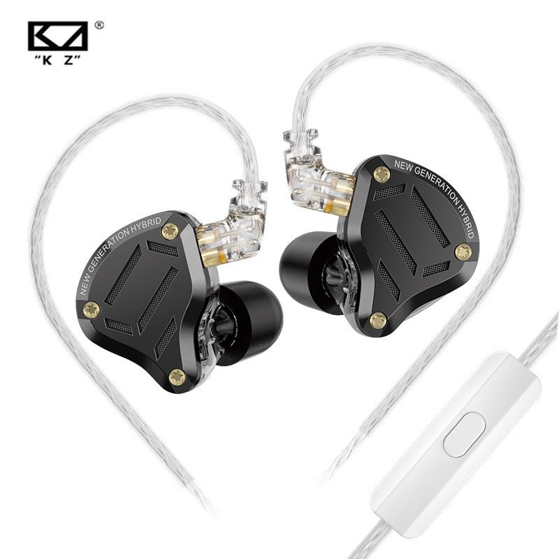 KZ ZS10 PRO 2新陞級10單元圈鐵入耳式有線HIFI發燒耳機可調音