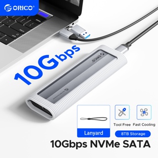 Orico M.2 NVMe SATA SSD 外殼免工具 USB 外置 10Gbps M.2 NVMe 轉 USB 適