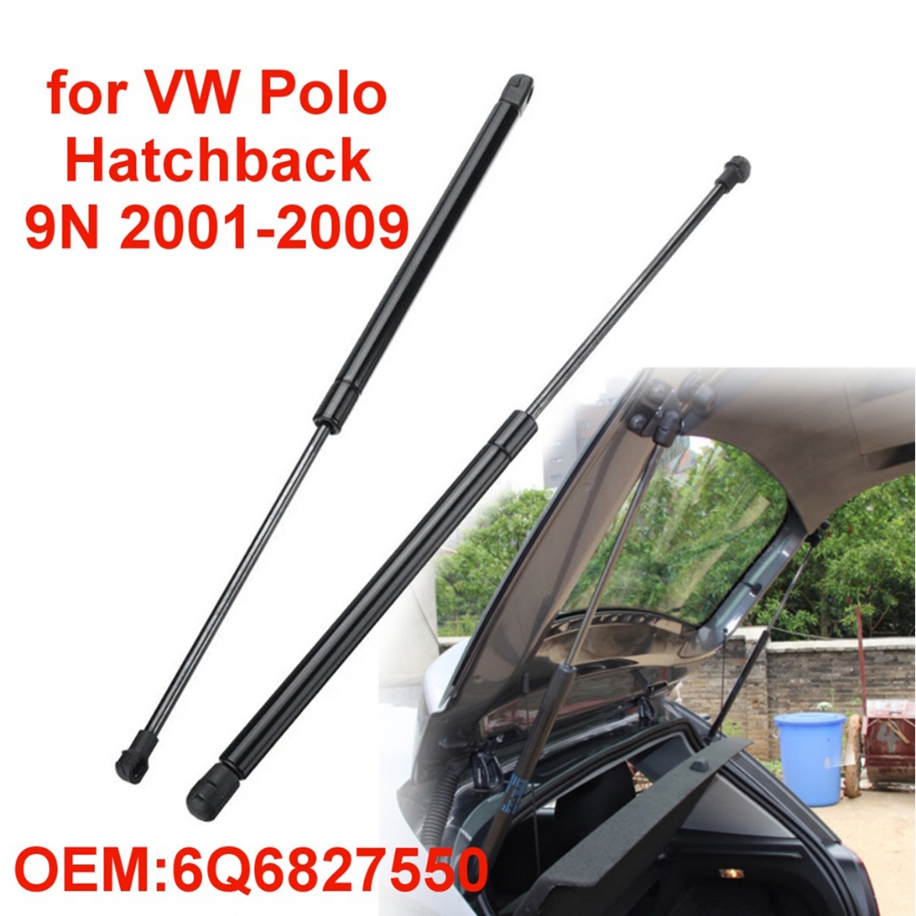 6q6827550C 汽車尾門減震支撐桿適用VW Polo Hatchback 9N 2001-2009