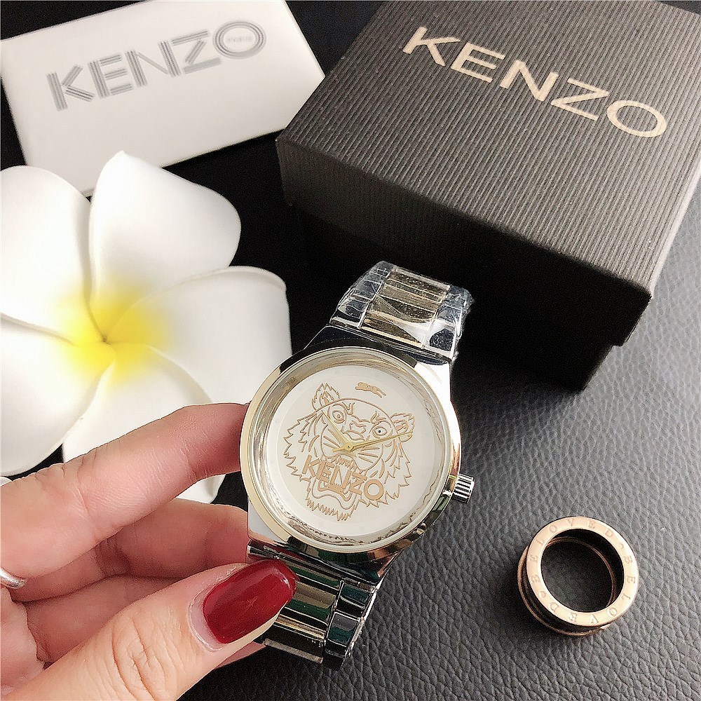 Kenzo 高級感氣質 石英機芯 國表 男女同款 精鋼錶盤