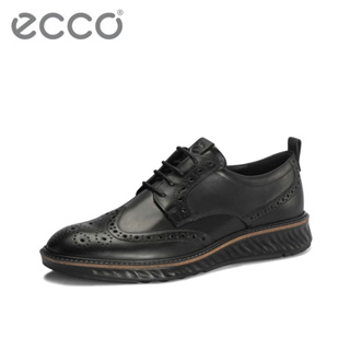 Ecco 商務正裝鞋布洛克鞋休閒鞋男鞋 836454