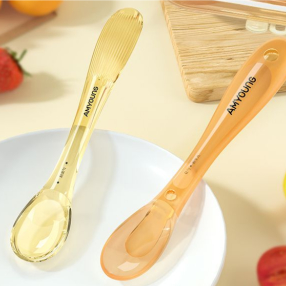 PPSU刮泥勺食品級矽膠勺輔食工具全套嬰幼兒刮水果泥勺家用