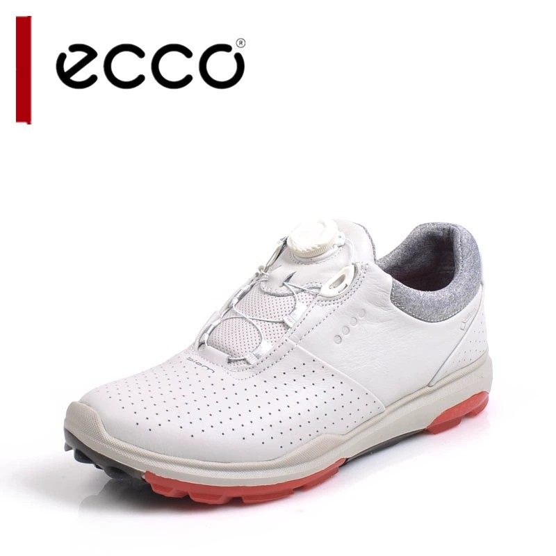 Ecco 男士高爾夫球鞋防滑防水運動鞋 BIOM 跑鞋 155814