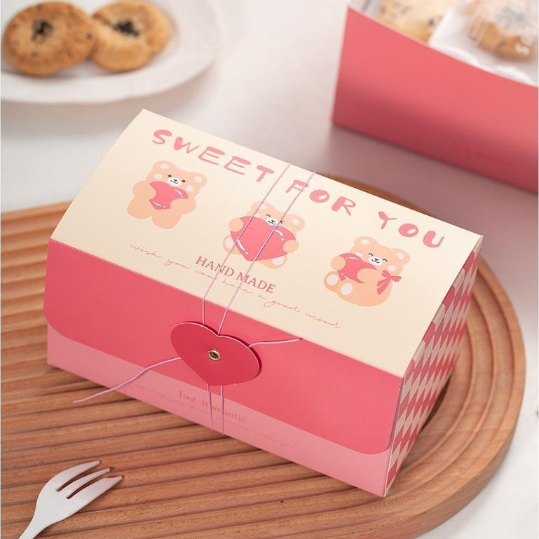 【現貨】【巧克力盒】三八婦女節禮品盒 巧克力曲奇餅乾烘焙點心包裝盒 牛軋糖雪花酥盒子