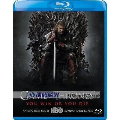 【蓝光电影】冰與火之歌：權力的遊戲/Game of Thrones 第1-8季全集 共33碟片