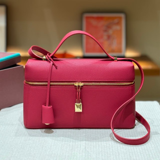 新款 2024 Loro Piana 27CM Extra case bag 真皮手提包女包