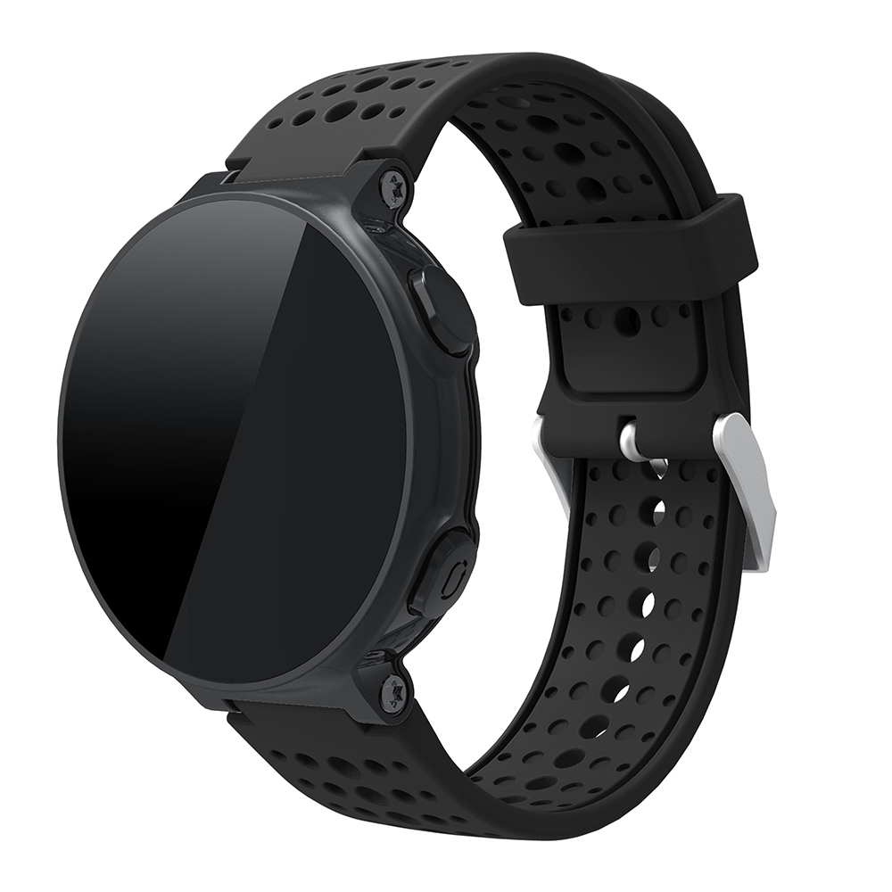 錶帶兼容 Garmin Forerunner 235,軟矽膠替換錶帶腕帶,適用於 220/230/235/620/630