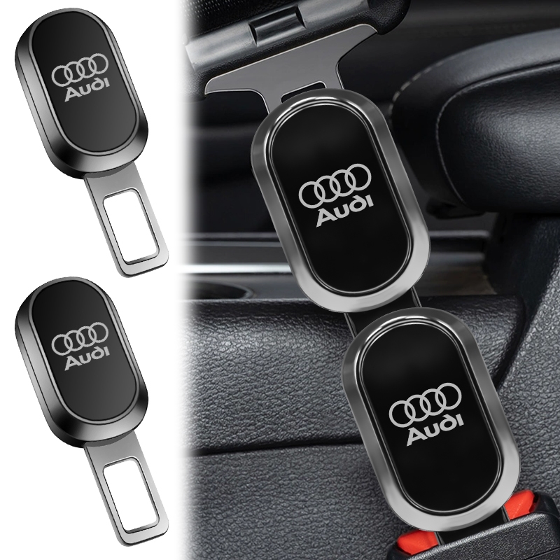 1 件/2 件高端汽車安全帶延長器汽車安全帶延長扣適用於奧迪 A3 8P A6 C5 A4 B6 B8 S4 RS4 S
