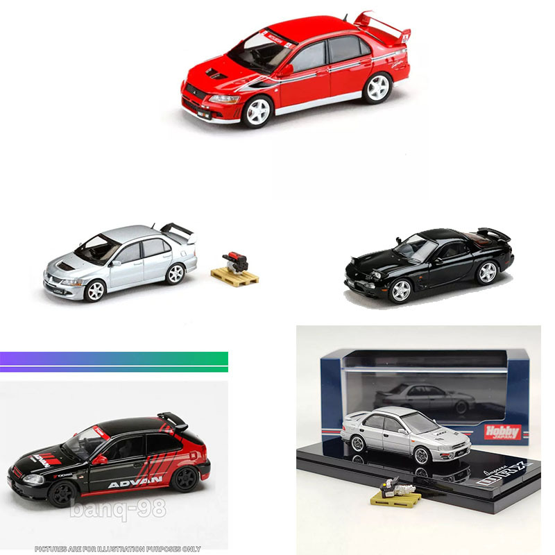 HONDA MITSUBISHI MAZDA SUBARU Hobby Japan 1:64絕版模型清單三菱斯巴魯馬自達