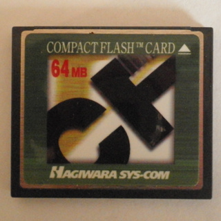 TOSHIBA 東芝 CompactFlash CF 64MB 存儲卡