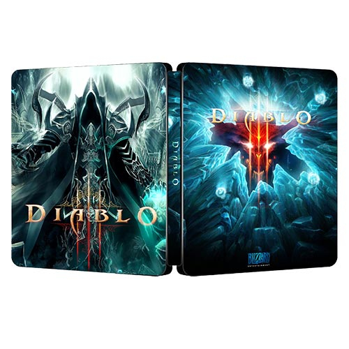 暗黑破壞神III 遊戲鐵盒 DIABLO III Steelbook PS4/PS5