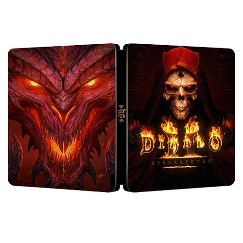 暗黑破壞神II 遊戲鐵盒 DIABLO II Steelbook PS4/PS5
