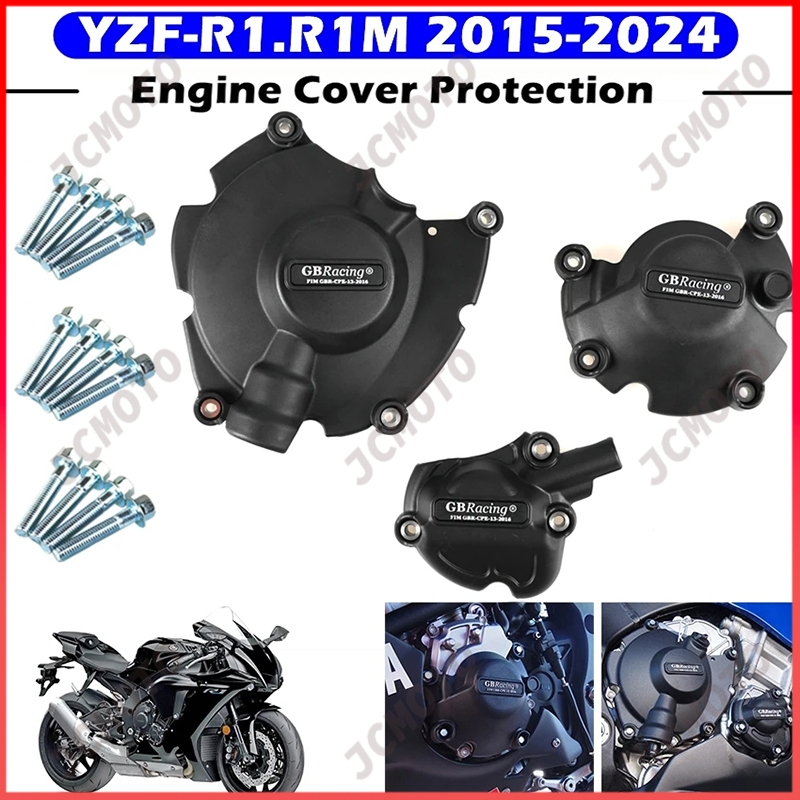 山葉 Gb Racing 發動機罩 YZF R1 R1M 2015~2024 適用於 YAMAHA 摩托車交流發電機離合
