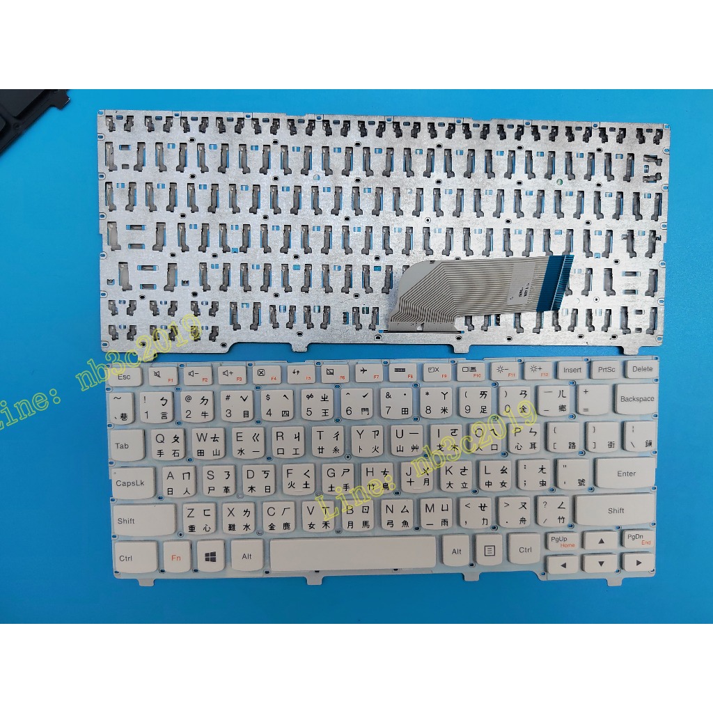 Lenovo 聯想 Ideapad 100S 100S-11IBY 繁骵中文CH TW筆電鍵盤