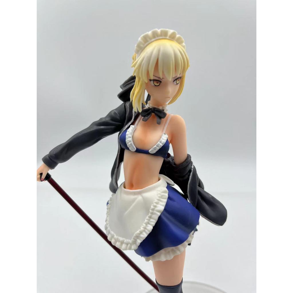 國產 優質版 Alter Fate 女僕泳裝 黑塞巴 Saber  手辦 模型 公仔