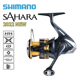 正品禧瑪諾SHIMANO 2022 SAHARA路亞金屬線杯遠投輪魚線輪