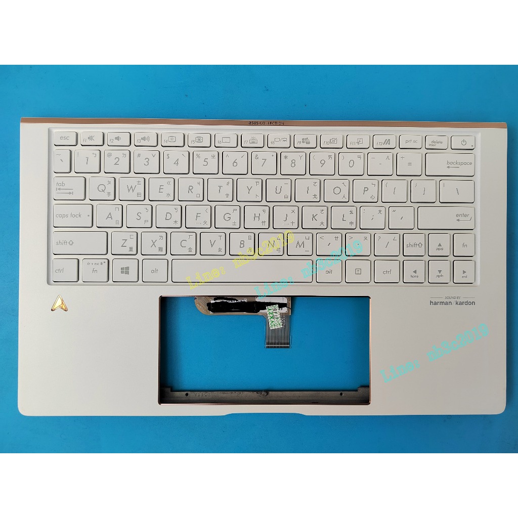 ASUS華碩 Zenbook 13 UX334 UX334FL UX334FA 繁體中文注音鍵盤