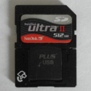 Sandisk 晟碟 Ultra II 512MB SD Memory Card存儲卡