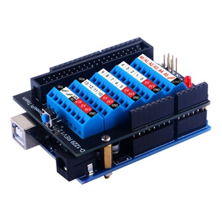 用於 Arduino UNO 的 52Pi 螺絲端子帽,帶喇叭插座連接器的 GPIO 螺絲接線端子分線模塊