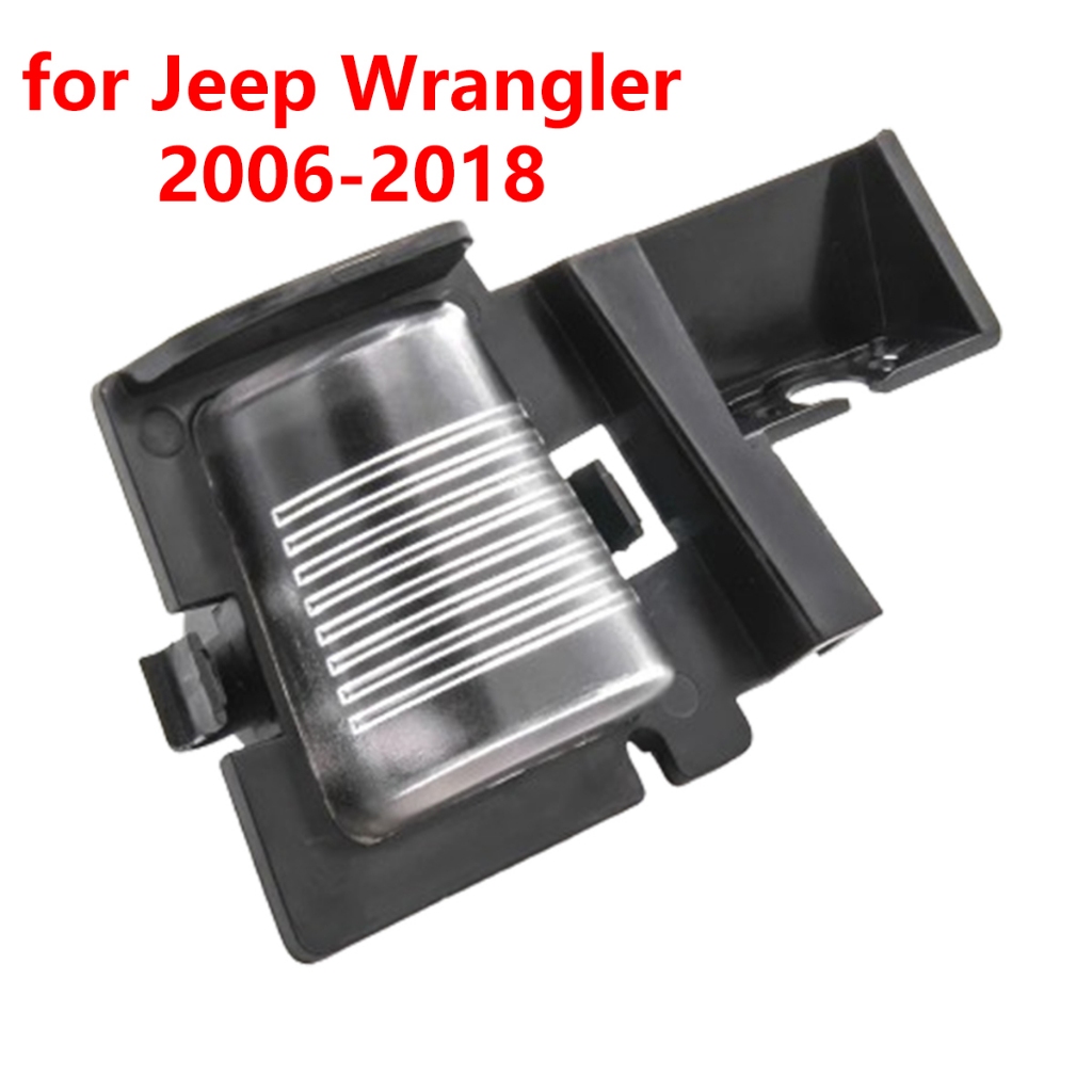 WRANGLER JEEP 吉普牧馬人 2006-2018 款汽車後視攝像頭支架安裝支架燈罩車牌