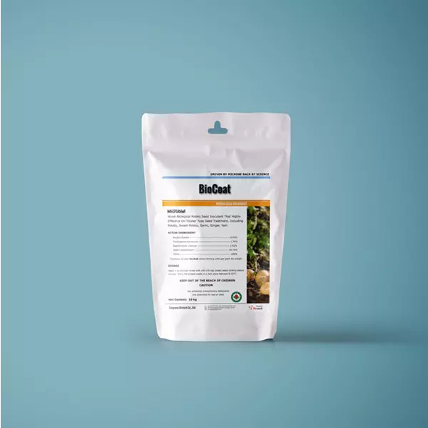 有機馬鈴薯種子處理 1kg - Novobac Bioscoat Wettable Powder 可防止馬鈴薯黑色磨砂、