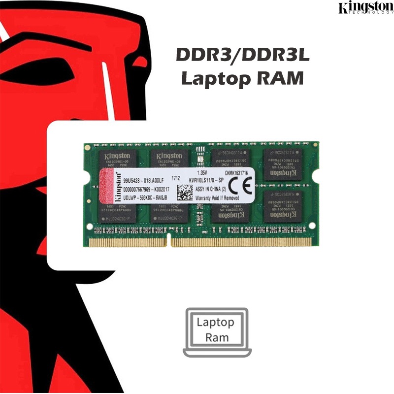 金士頓超值 RAM DDR3/DDR3L 1066MHz 1333MHz 1600MHz 4G 8GB 筆記本電腦內存