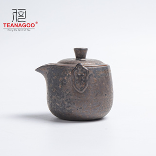 TEANAGOO 古銅鎏金系列茶壺稱心如意壺手抓側邊壺