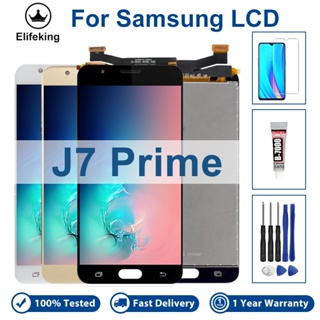 SAMSUNG 5.5 英寸 LCD 適用於三星 Galaxy J7 Prime G610 G610F SM-G610Y