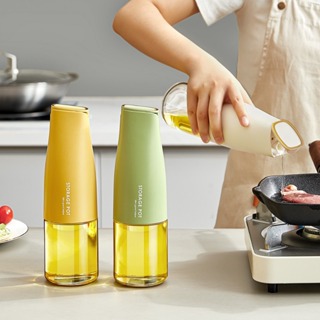 自動開合油壺廚房家用防漏醬油瓶醋瓶大容量調料品不掛油重力油瓶