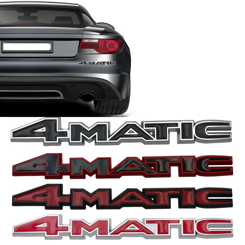 4matic 標誌 3D Premium 適用於梅賽德斯奔馳 W210 GLC B200 W221 W212 W205