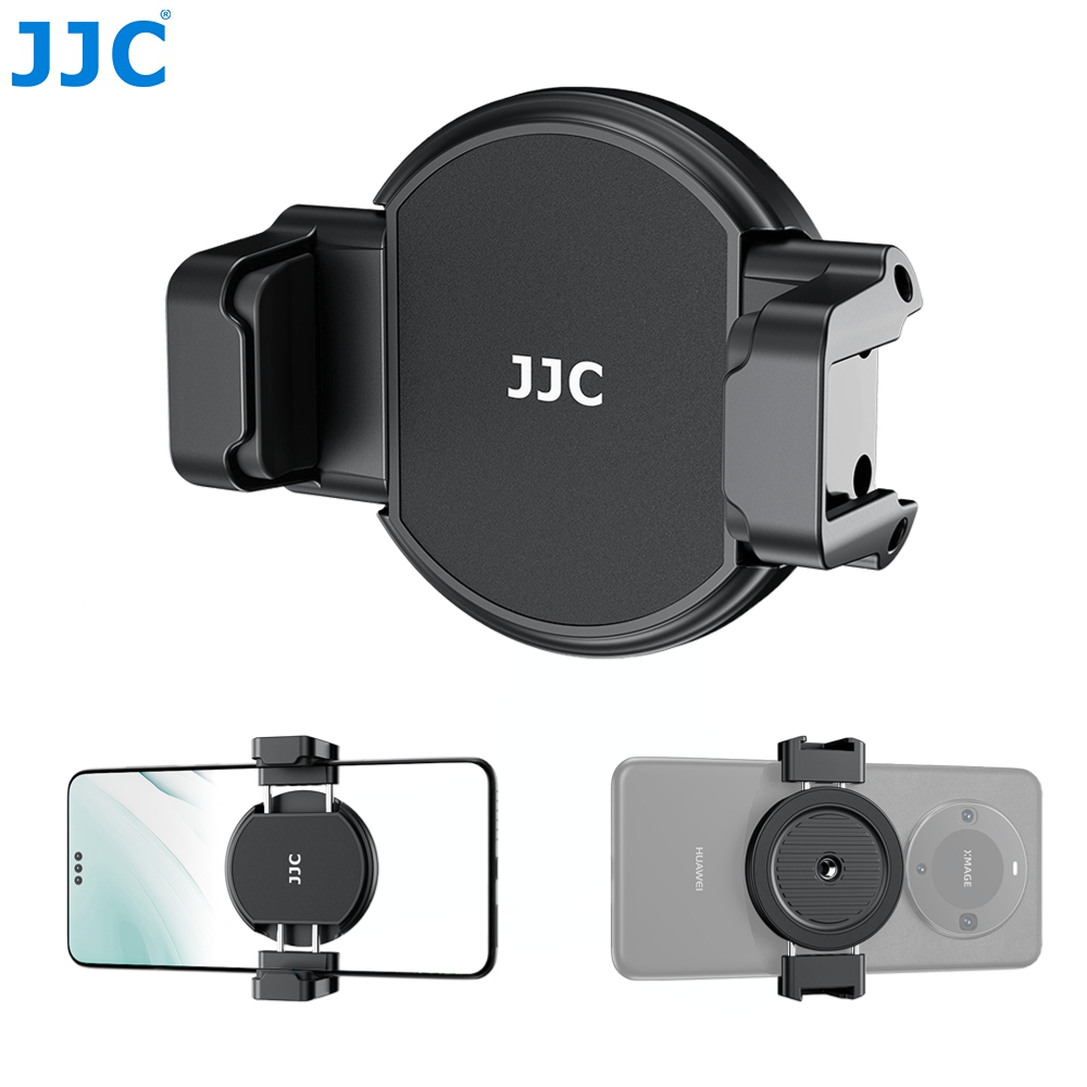 JJC 磁吸吸盤手機夾 吸附鐵質表面 健身器材 MagSafe車載手機支架 帶冷靴接口 網路直播 Vlogging 配件