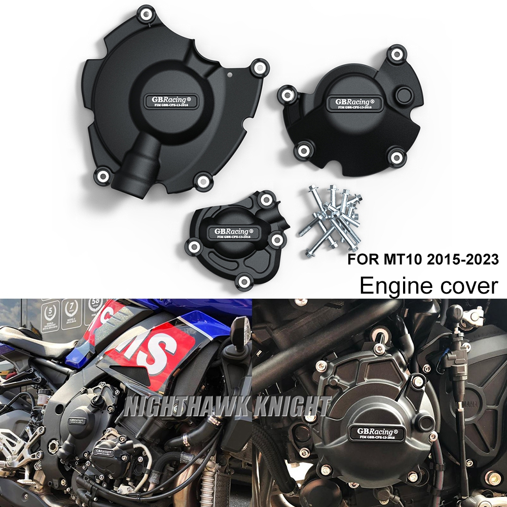 適用於YAMAHA MT-10 MT10 2015-2023 GBRacing 發動機罩 引擎防碰撞保護蓋