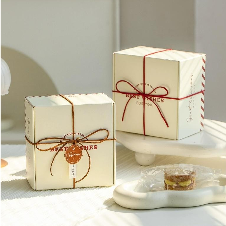【現貨】【馬卡龍包裝】烘焙點心盒 糖果餅乾盒 雪花酥馬卡龍包裝盒 貝果麵包磅蛋糕 打包盒子