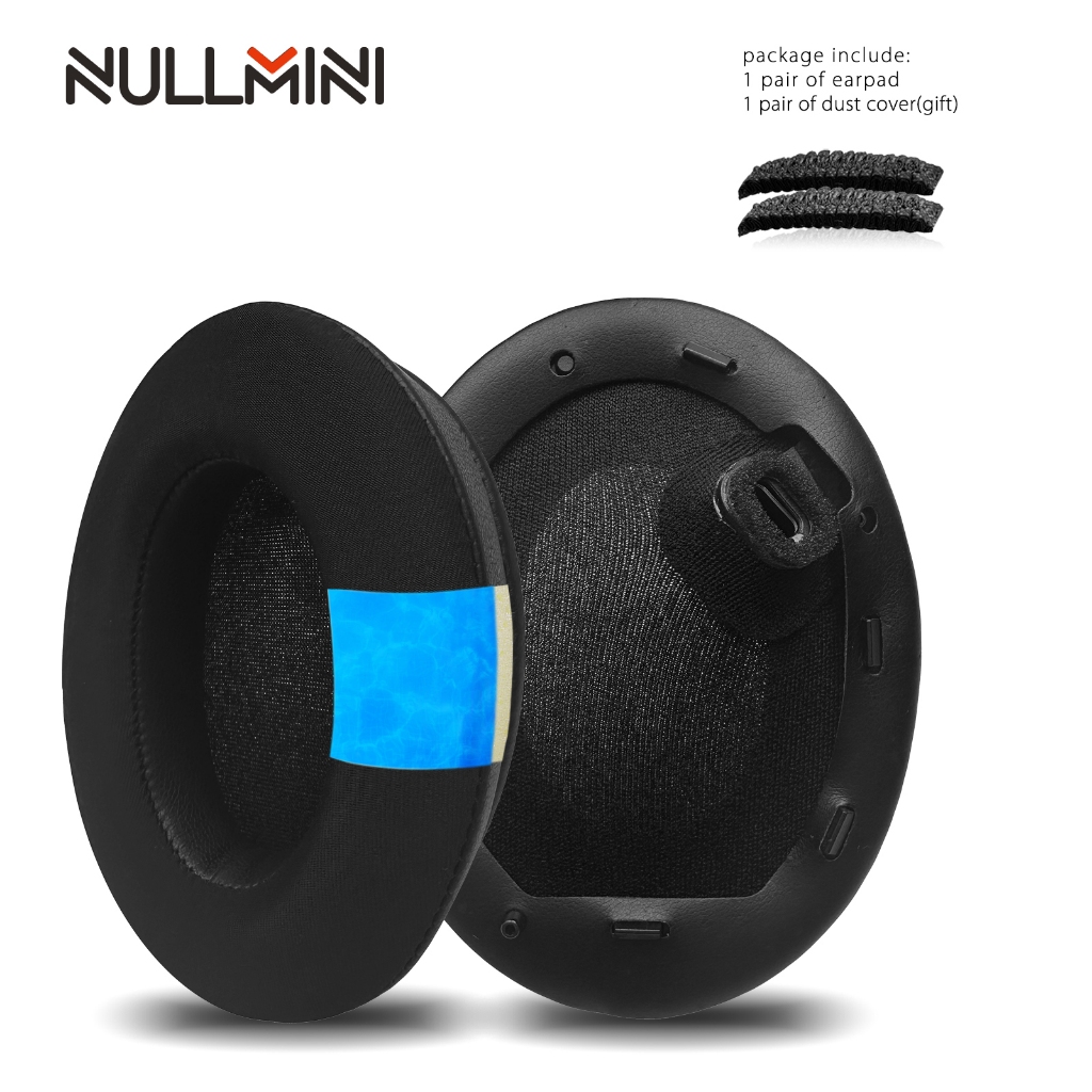 Nullmini 替換耳墊適用於索尼 WH-1000XM4 耳機冷卻凝膠耳罩耳機套頭帶耳機