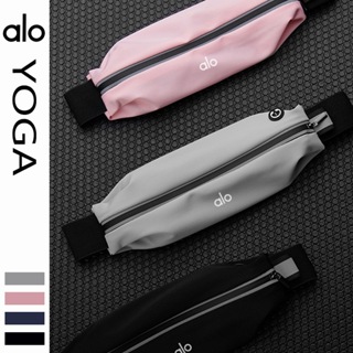 Al&oyoga 男女運動腰包超薄戶外健身收納包貼身跑步手機包方便腰包